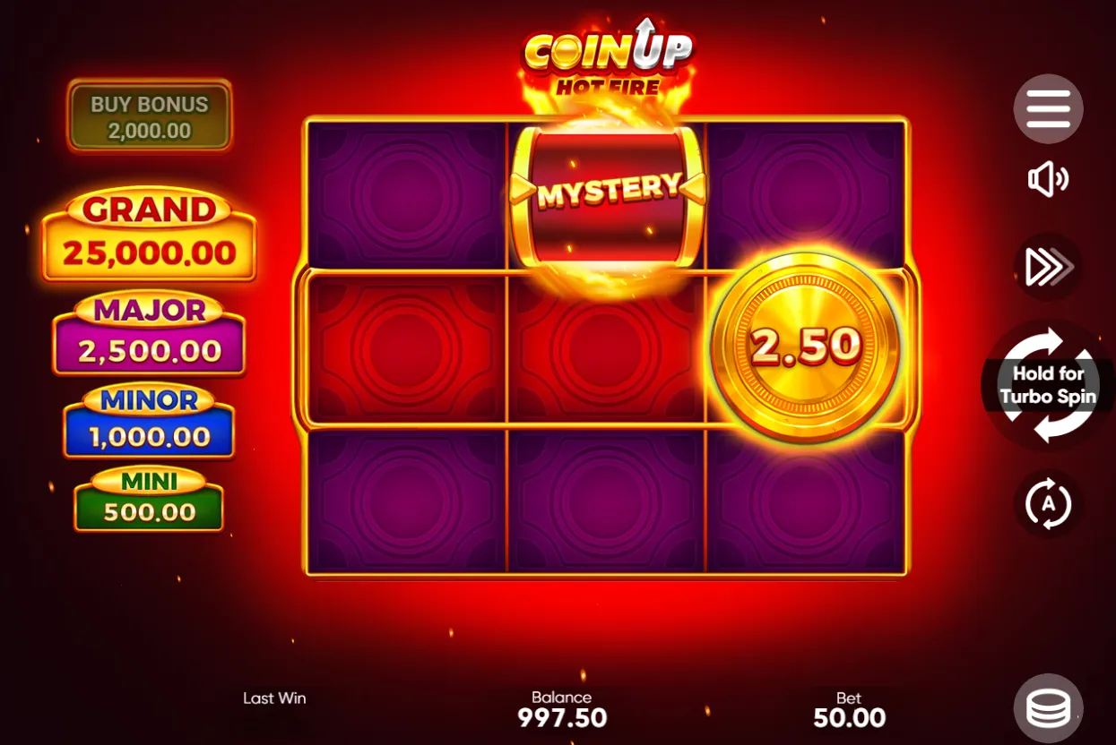 Coin Up: Hot Fire Slot